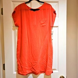 FRENCH CONNECTION SILK SHIRT DRESS